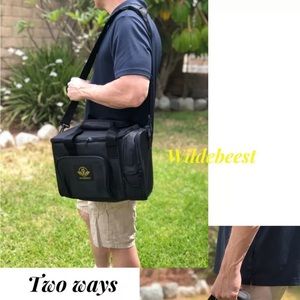New Large Lunch Box Leakproof Cooler Bag Reusable Lunch Bag with YKK zippers